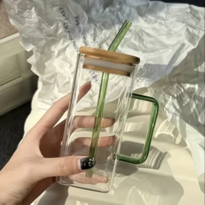 1pc of a Transparent Square Glass