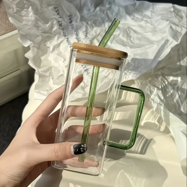 1pc of a Transparent Square Glass