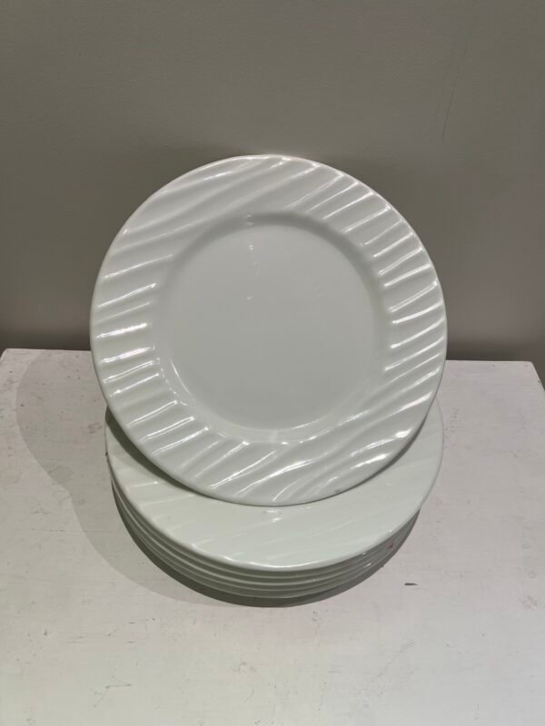 6pc Premium Melamine Food Plates - Image 2