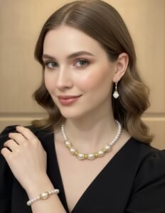Classic 3-Piece Pearl Jewelry Set