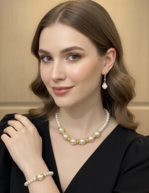 Classic 3-Piece Pearl Jewelry Set