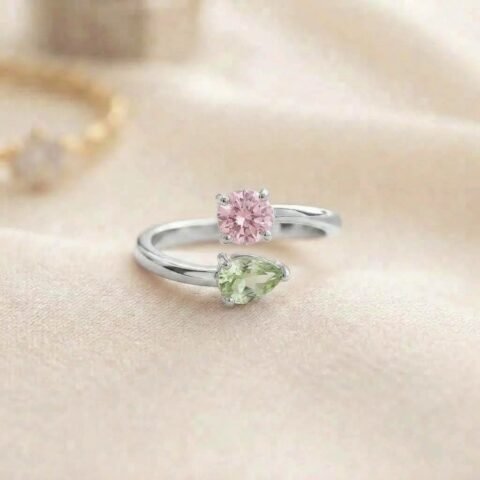 Blossom Duo Crystal Ring