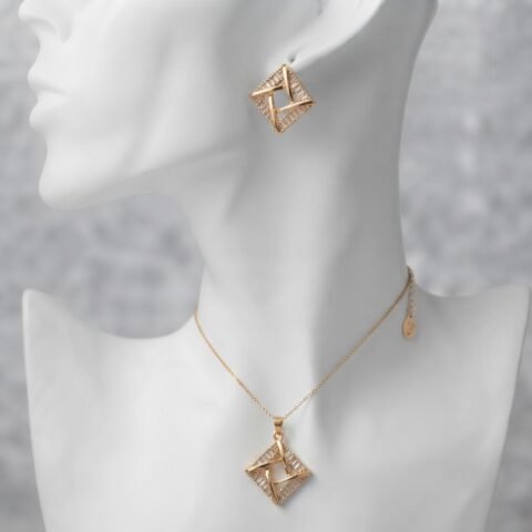 Elegant Designer Necklace & Earring Set